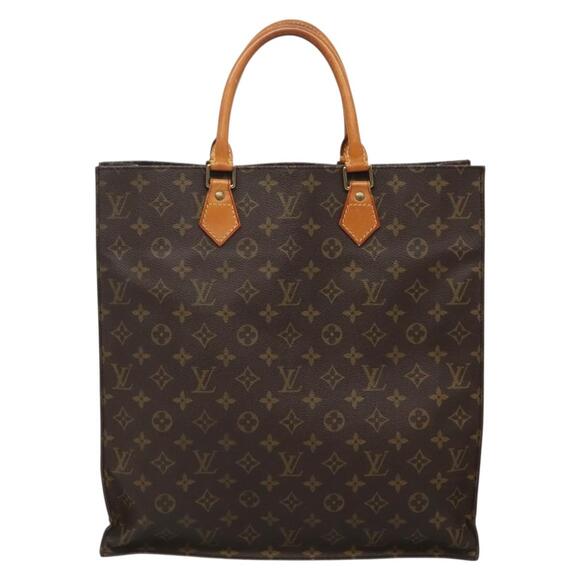 LOUIS VUITTON Monogram Sac Plat Hand Bag M51140 - Picture 13 of 16